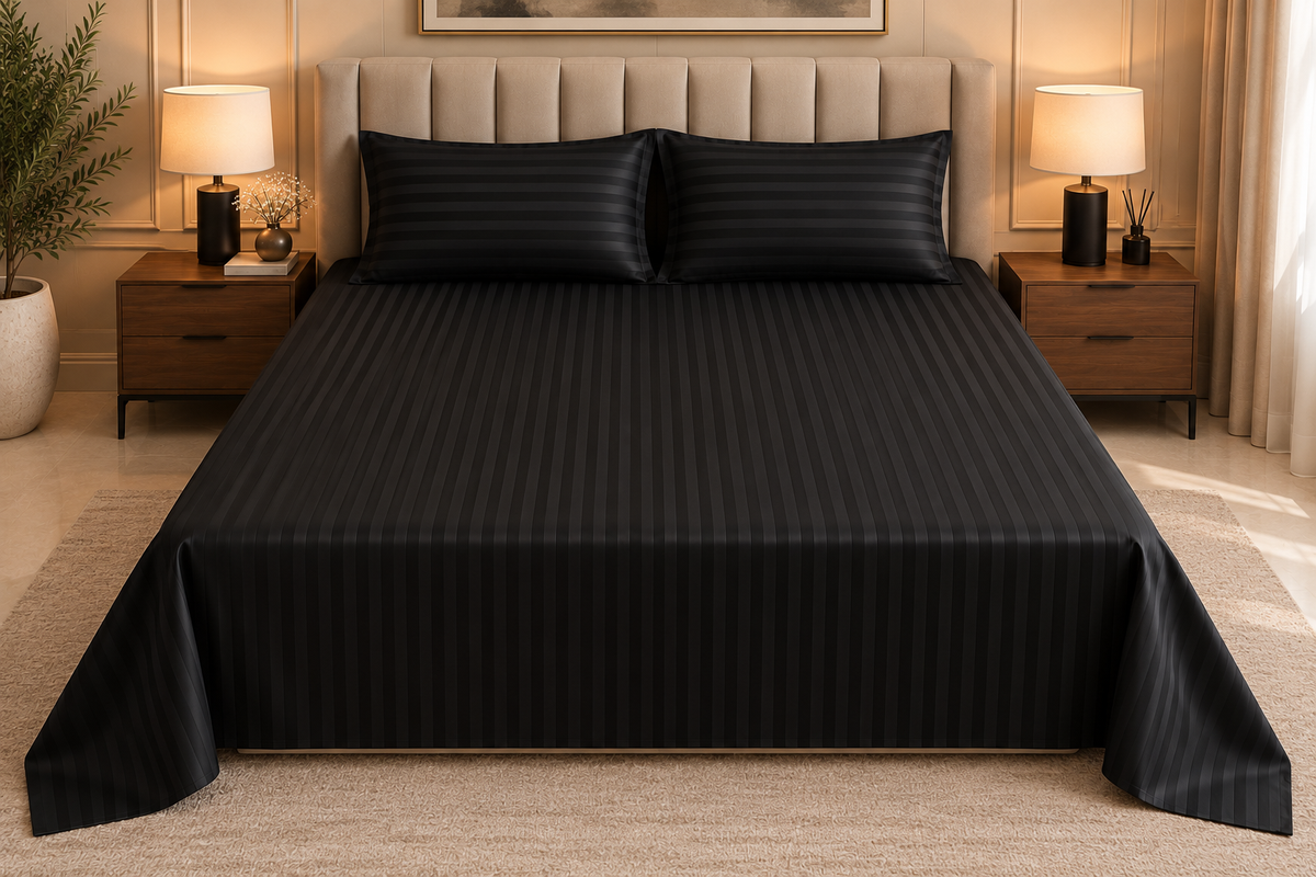 Coal Black Stripes