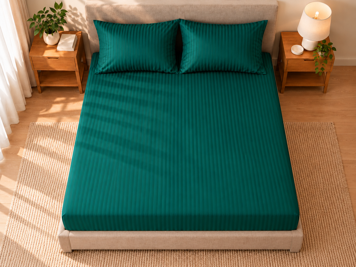 Emerald Green Stripes