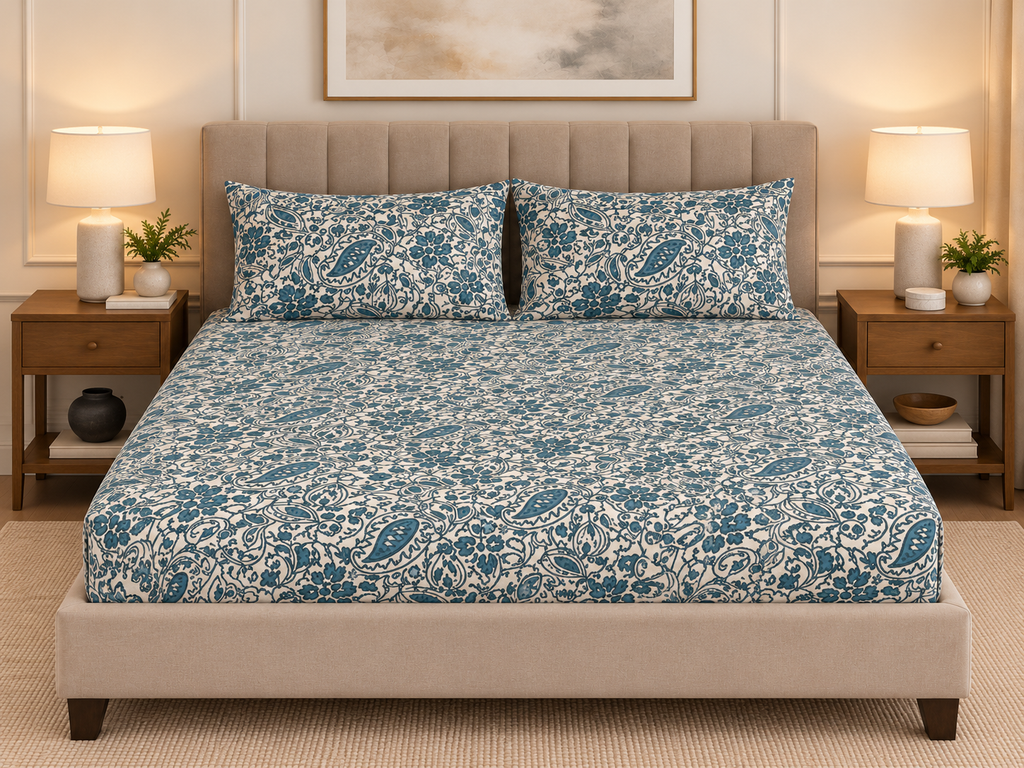 Teal Paisleys