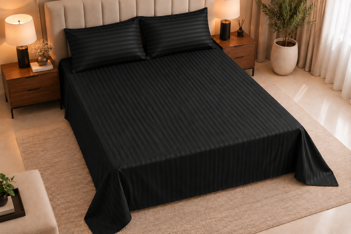 Coal Black Stripes