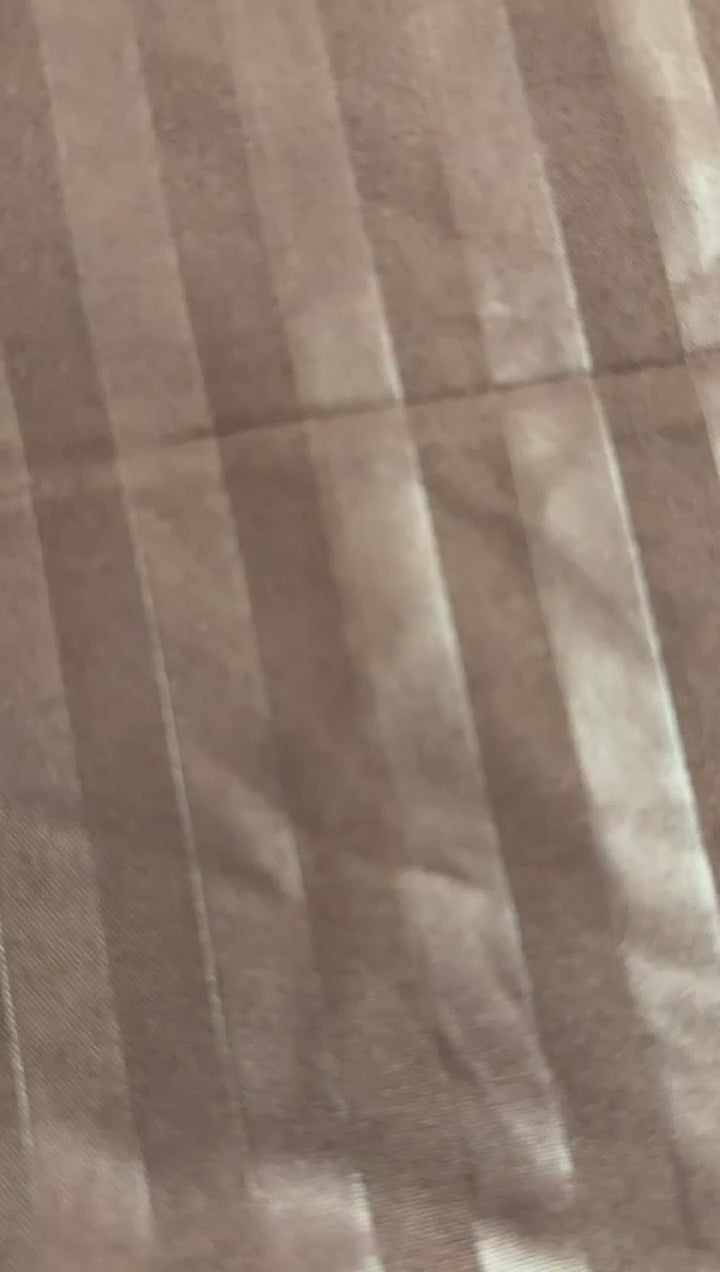 Solid Brown Striped